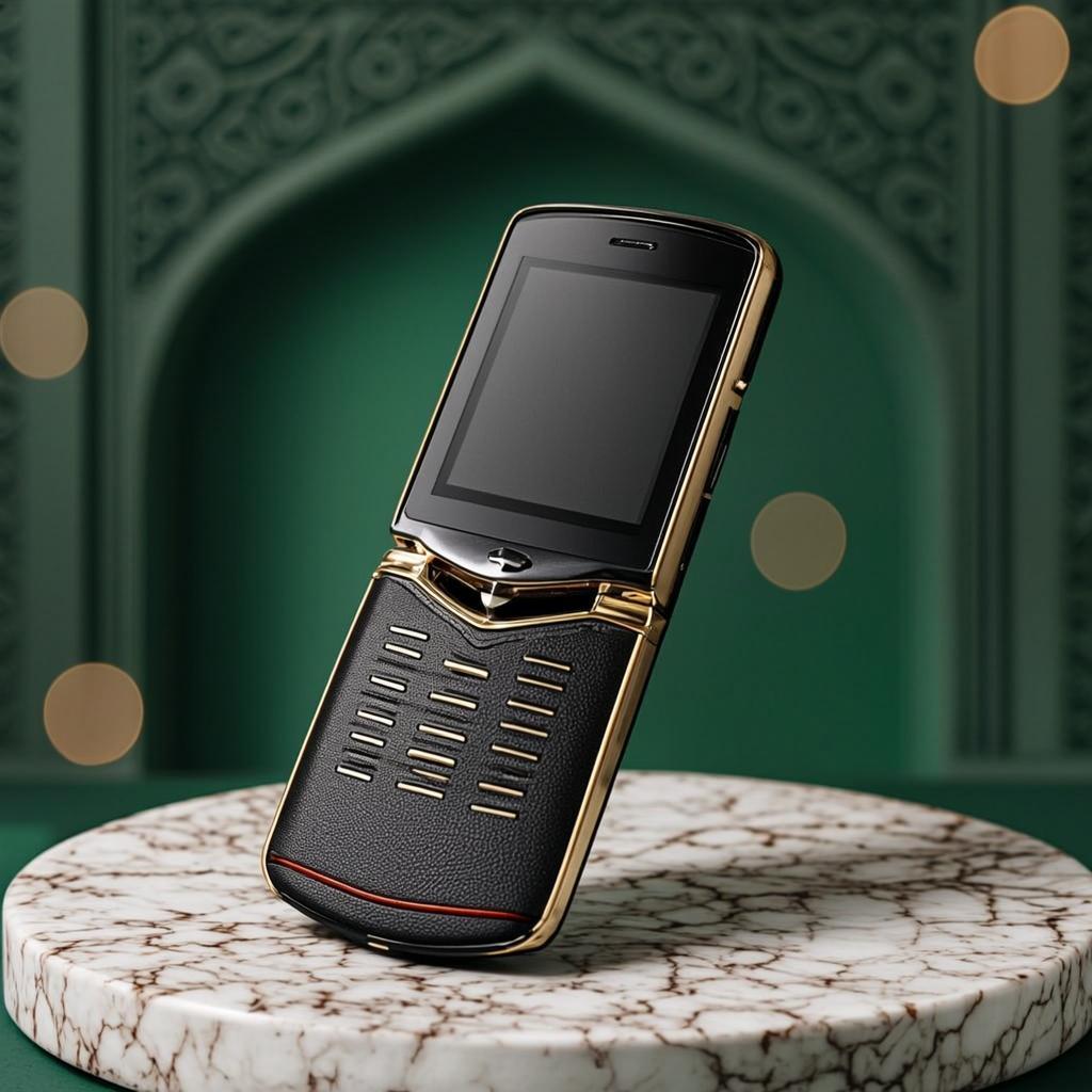 Nour Phone 10 « Velours Vert »
