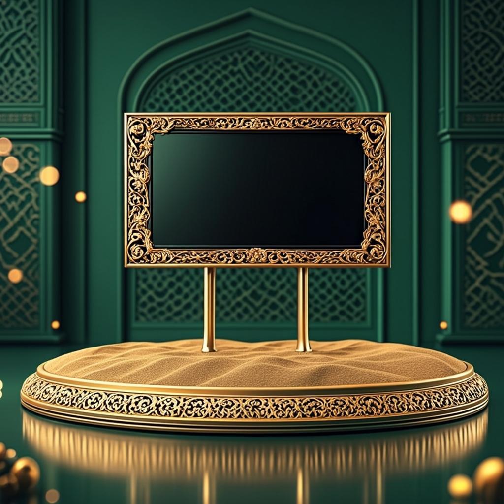 Télévision Holographique 165″ « Fresque de Samarkand »