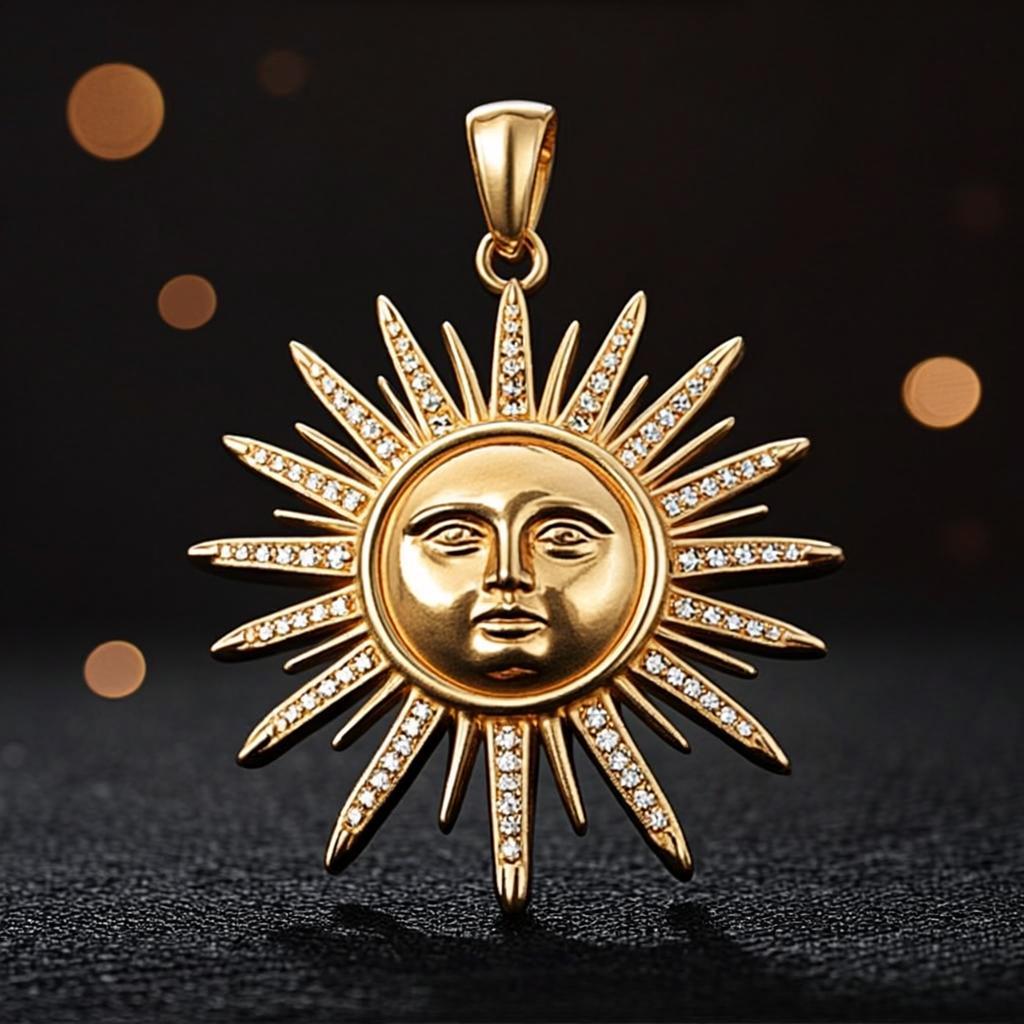 Pendentif Soleil « Rayon de Saloum »