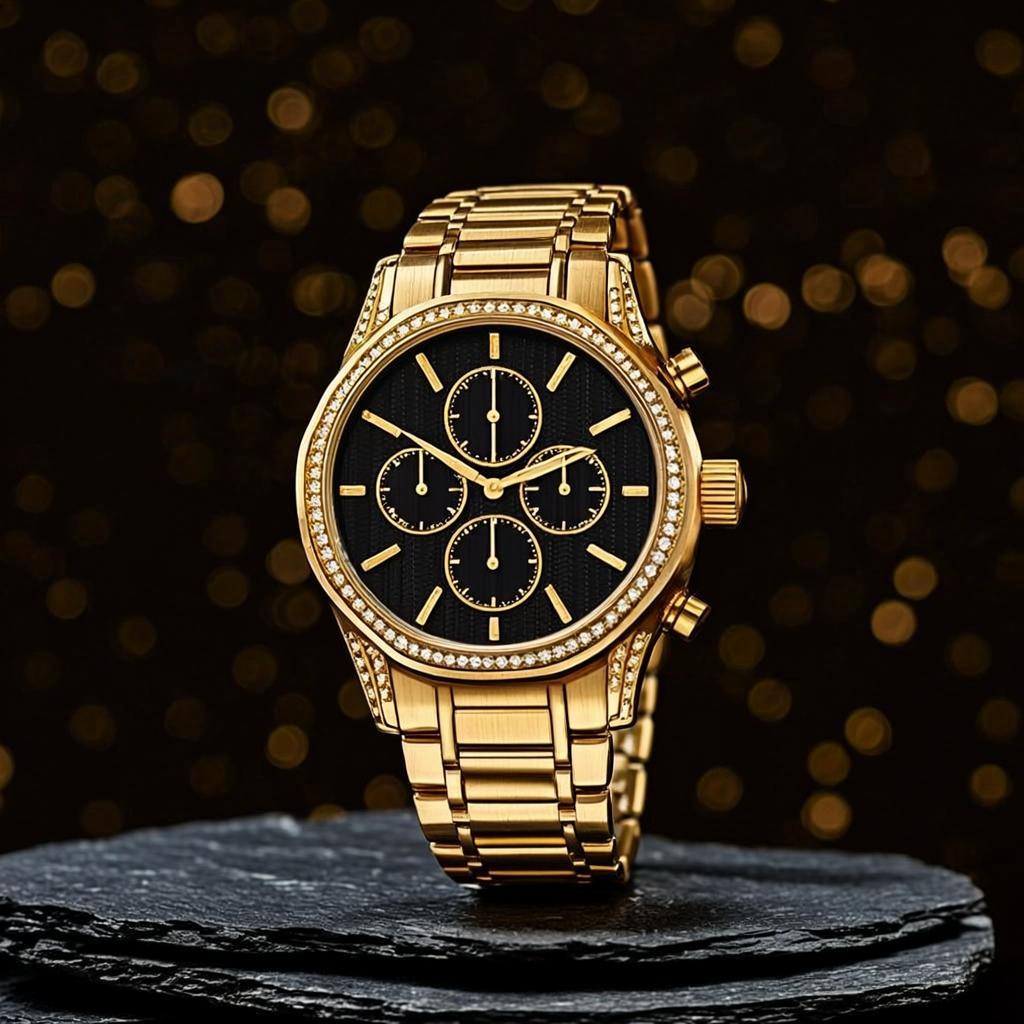 Chronographe Serti « Pouls de Dakar »
