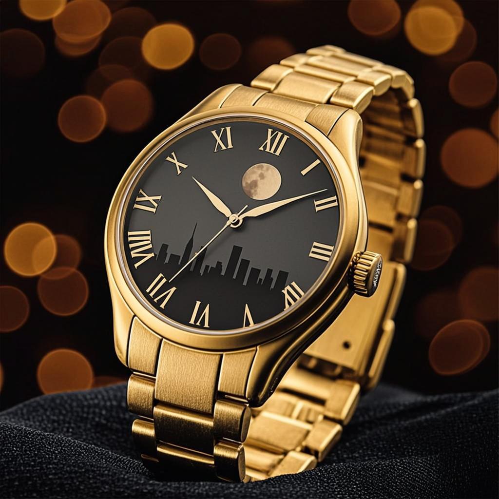 Montre Émaillée « Nuit de la Médina »