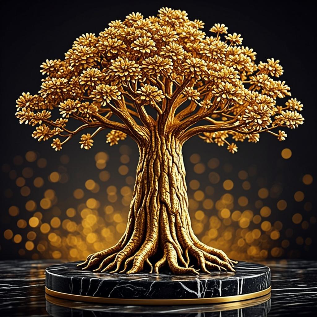 Sculpture Signée « Sève du Baobab »